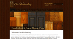 Desktop Screenshot of elitewoodworking.net