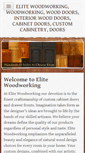 Mobile Screenshot of elitewoodworking.net