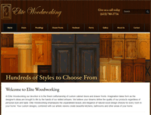 Tablet Screenshot of elitewoodworking.net